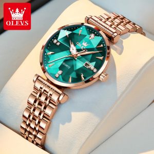 Gold-Tone Minimalist Women's Watch