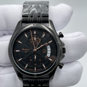 Black-Tone Stainless Steel Watch